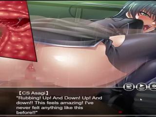 Transformed clone asagi h-scene 02 (taimanin asagi battle 竞技场 eng)