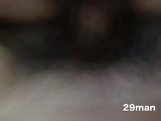Asiatico pupa con un pelosa fica degustazione sborra film