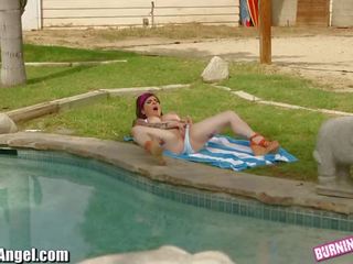 BurningAngel Joanna Anal Fucked By The Pool