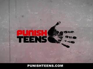 Punishteens - গরম থেকে trot জিএফ পরীক্ষা-নিরীক্ষা সঙ্গে বিডিএসএম