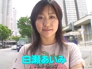 Subtitled jepang av star stripped naked in publik to orgasme