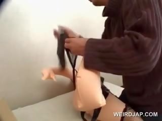 Asian Nasty Dude Fucking His Plastic dirty video Doll With Lust