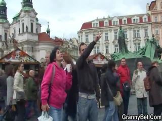 To fellow brings jej dom do zespół pieprzyć jej stary sperma otwór