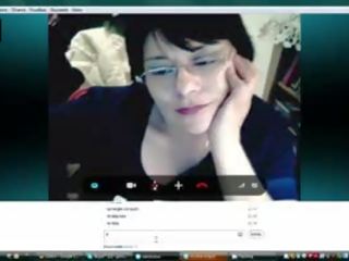 מקסיקאי ביישן whit גדול שיערי כוס ב skype(by alma65)