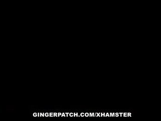 Gingerpatch - kouření super zázvor vyzvednout nahoru a v prdeli